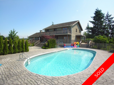 Ladner House & Acreage for sale:  5 bedroom 3,146 sq.ft. (Listed 2011-04-13)